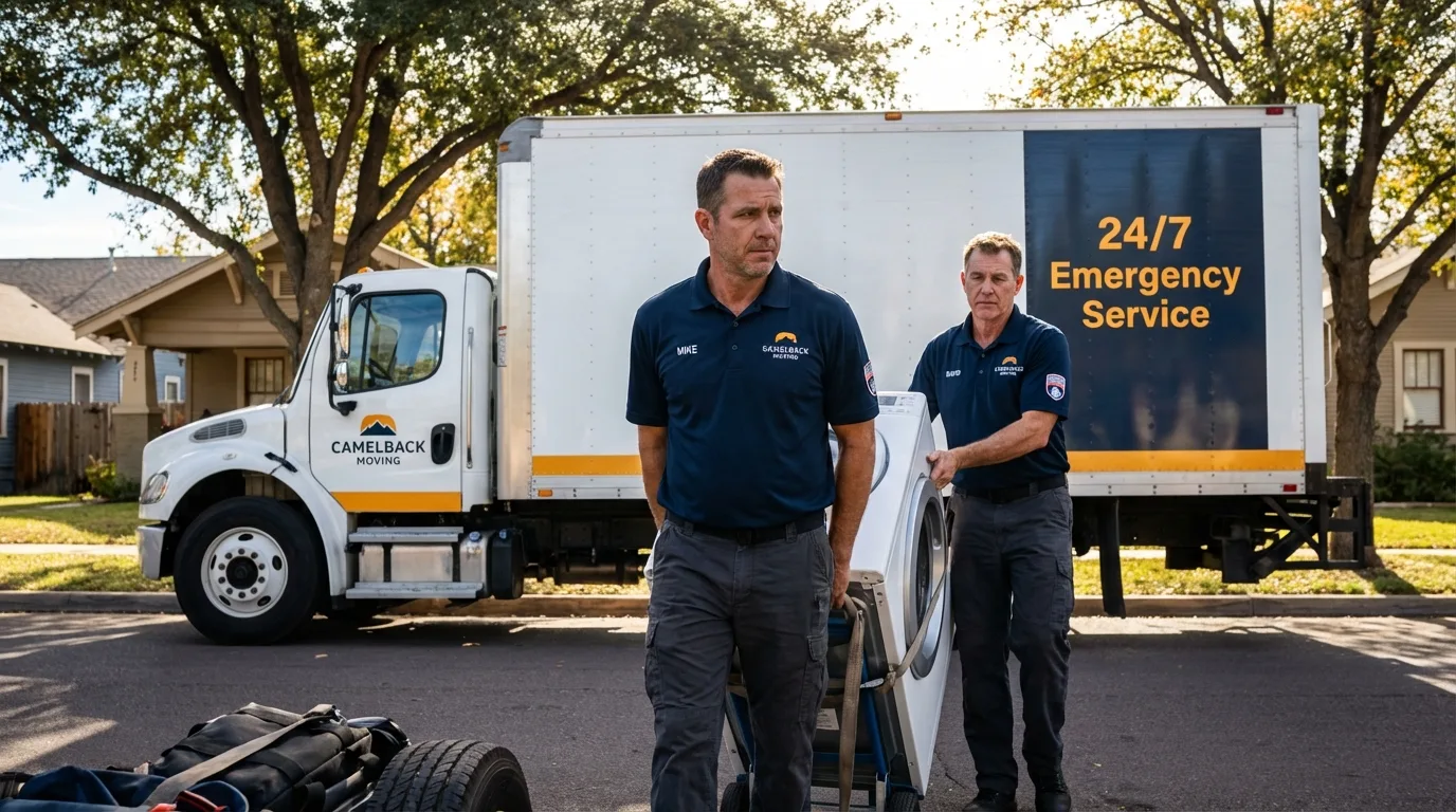 CamelBack Moving crew loading furniture in Carrollton, AL